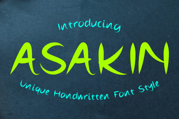 Asakin Font for Polished Branding and Business Design