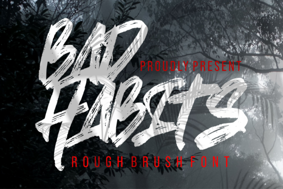 Bad Habits Font Review: A Bold Display Typeface for Street-Style Campaigns