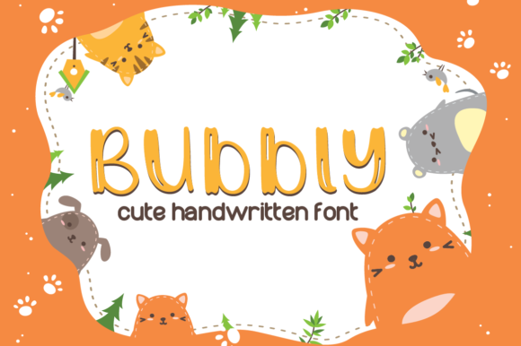 Bubbly Cute: A Playful Font for Editorial Design