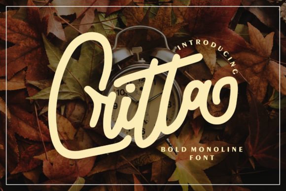 Critta Font for Creative Projects