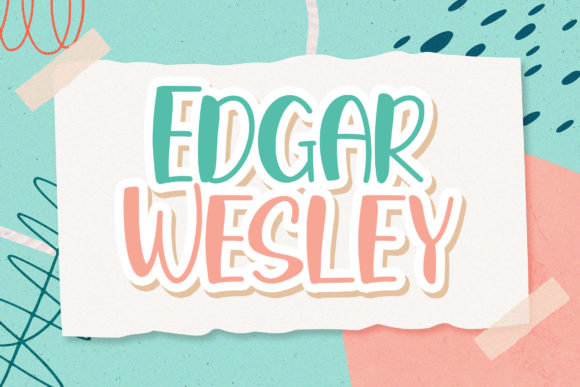 Edgar Wesley Font Review for Creative Projects
