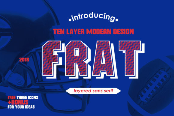 Frat Font for Bold Branding and Creative Typography