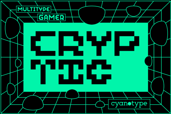 Gamer Cryptic: A Unique Pixel Font for Creative Projects