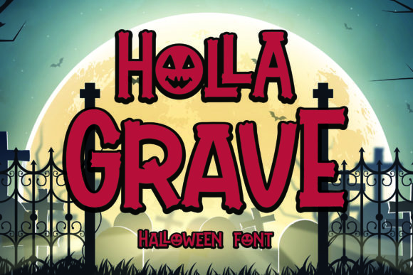 Holla Grave Font for Bold Display Typography