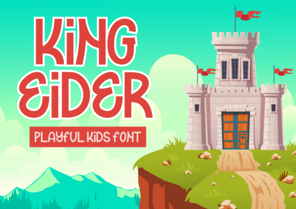 King Eider Font: A Playful Display Typeface for Creative Projects