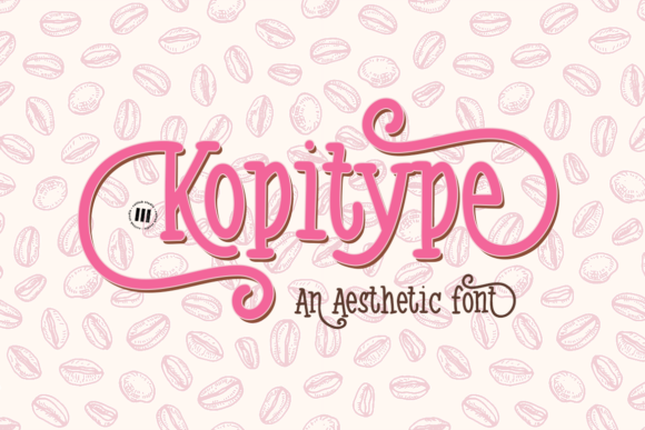 Kopitype Display Font for Creative Branding Projects