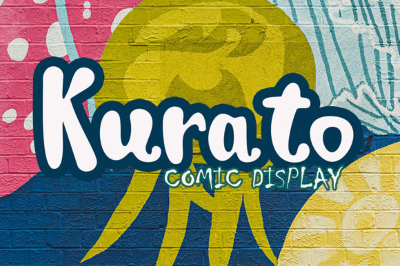 Kurato Display Font for Creative Product Makers