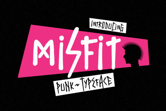 Misfit Display Font: A Quirky and Scary Typography Gem for Makers