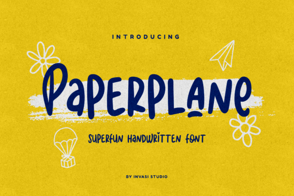 Paperplane Display Font for Creative Branding Projects