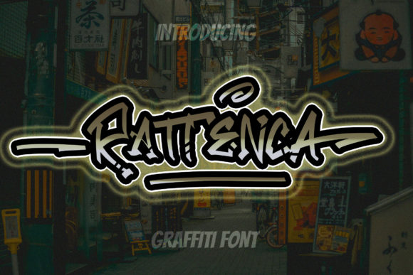 Rattenca Display Font for Bold Branding and Creative Designs
