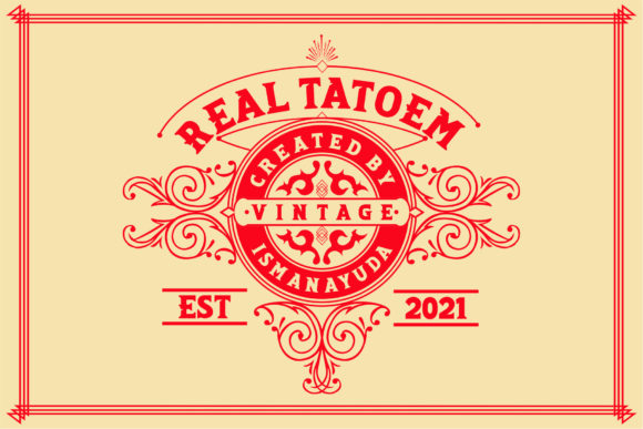 Real Tatoem Font: Bold Display Typography for Digital Branding