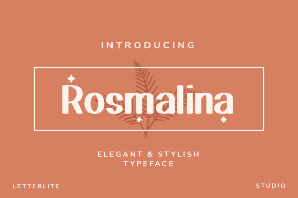 Rosmalina: A Vintage Display Font That Elevates Campaigns