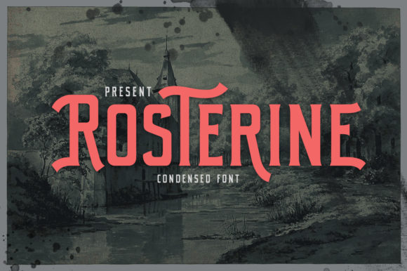 Rosterine Font Adds Vintage Charm to Branding Projects