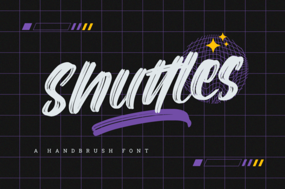 Shuttles Display Font for Editorial Design