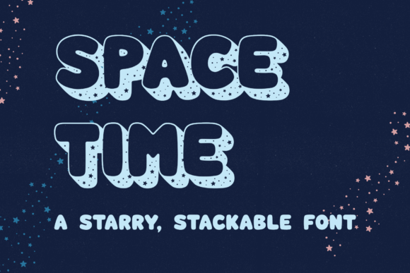Space Time Font for a Polished Brand Look