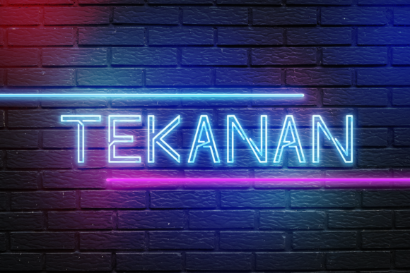 Tekanan Font: A Modern Touch for Your Brand