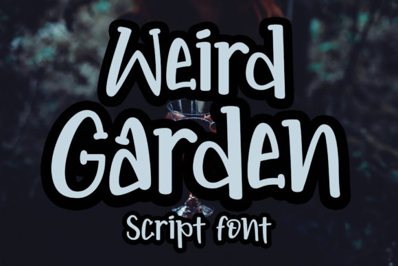 Weird Garden Font: A Quirky Display Typeface for Creative Makers